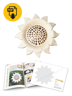 Vorlage Sonnenblume