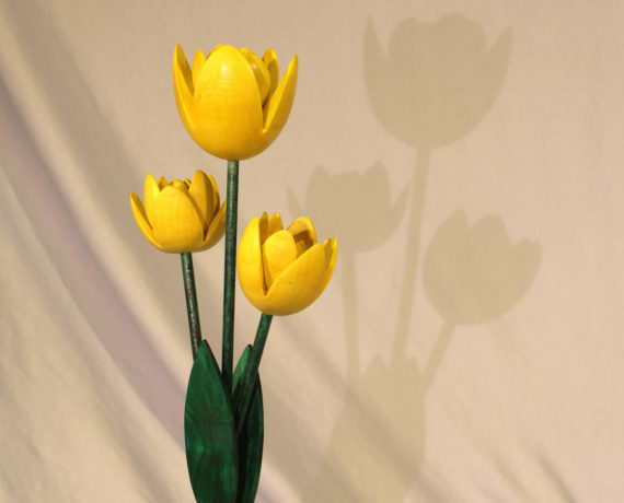 Tulpe drechseln