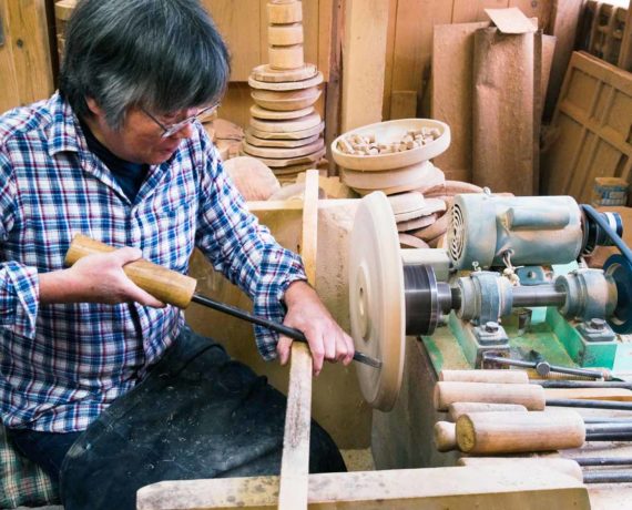 Drechseln in Japan – Ein lebendiges Handwerk