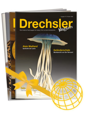 Geschenkabo Ausland DrechslerMagazin für 1 Jahr