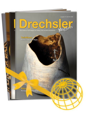 Geschenkabo Ausland DrechslerMagazin für 1 Jahr