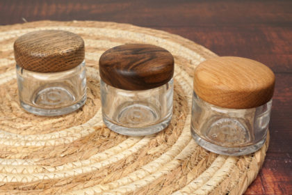 Holzdeckel für Tiegel drechseln