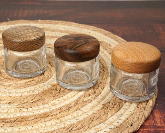 Holzdeckel für Tiegel drechseln