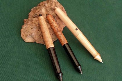 Kugelschreiber ohne Bausatz drechseln