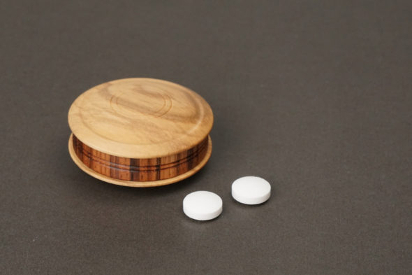 Pillendöschen drechseln