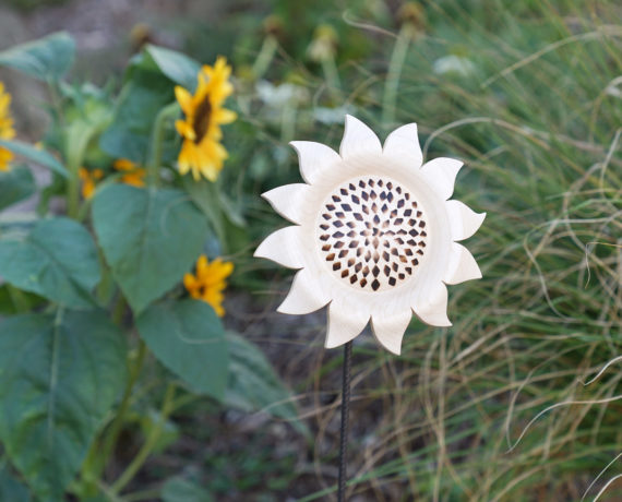 Sonnenblume drechseln